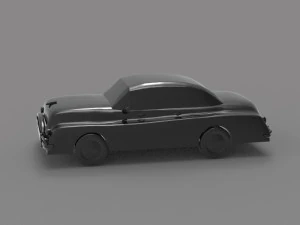 Classic vintage Car READY TO PRINT MODEL 3D Print Model