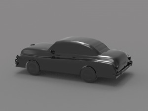 Classic vintage Car READY TO PRINT MODEL 3D प्रिंट मॉडल