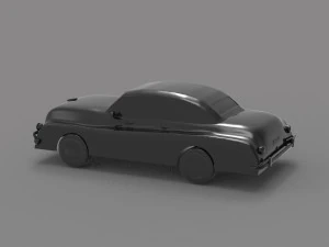 Classic vintage Car READY TO PRINT MODEL 3D Print Model