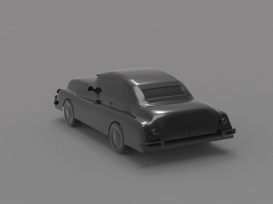 Classic vintage Car READY TO PRINT MODEL 3D प्रिंट मॉडल