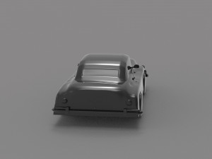 Classic vintage Car READY TO PRINT MODEL 3D प्रिंट मॉडल