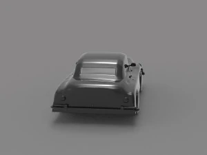 Classic vintage Car READY TO PRINT MODEL 3D Print Model
