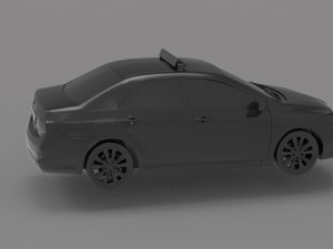 Corolla taxi - Car READY TO PRINT MODEL 3D 打印模型