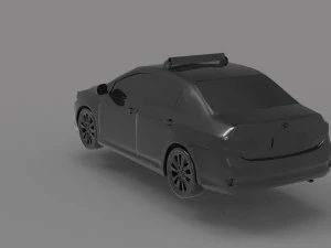 Corolla taxi - Car READY TO PRINT MODEL 3D Print Model