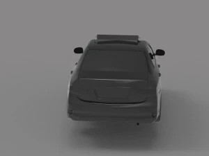 Corolla taxi - Car READY TO PRINT MODEL 3D Print Model