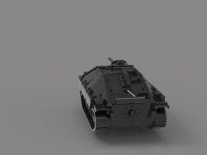 Hetzer Tank READY TO PRINT MODEL 3D Print Model