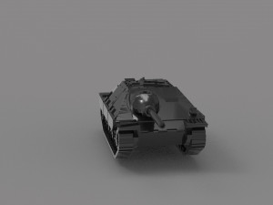 Hetzer Tank READY TO PRINT MODEL 3D Принт Модель