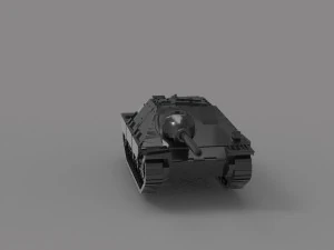 Hetzer Tank READY TO PRINT MODEL 3D Print Model
