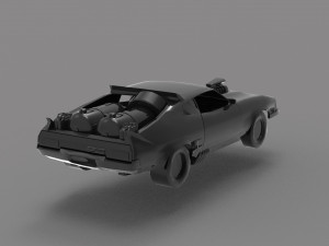 Falcon racing Car READY TO PRINT MODEL Modelo de impresión 3D