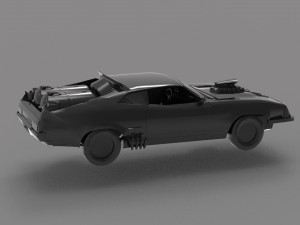 Falcon racing Car READY TO PRINT MODEL Modelo de impresión 3D