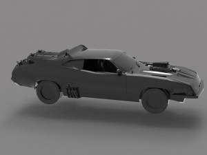 Falcon racing Car READY TO PRINT MODEL Modelo de impresión 3D