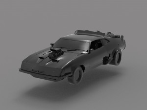 Falcon racing Car READY TO PRINT MODEL Modelo de impresión 3D