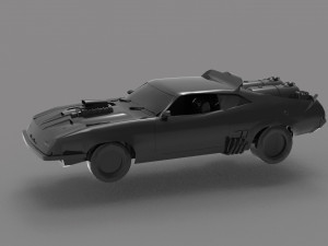 Falcon racing Car READY TO PRINT MODEL Modelo de impresión 3D