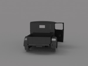 Hot Rod Truck READY TO PRINT MODEL Modèles 3D en vedette