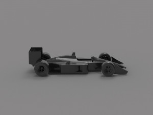 McLaren Car READY TO PRINT MODEL 3Dプリントモデル