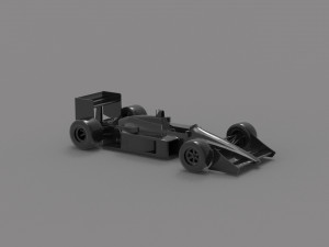 McLaren Car READY TO PRINT MODEL 3Dプリントモデル