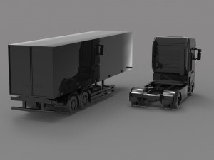 Renault truck READY TO PRINT MODEL 3D Print Model