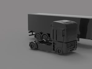 Renault truck READY TO PRINT MODEL 3D Print Model