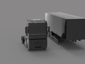 Renault truck READY TO PRINT MODEL 3D Print Model