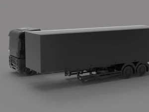 Renault truck READY TO PRINT MODEL 3D Print Model