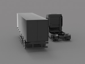 Renault truck READY TO PRINT MODEL 3D Print Model