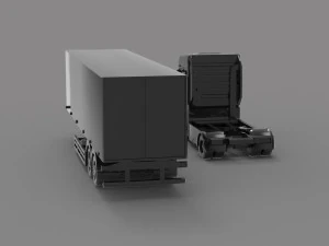 Renault truck READY TO PRINT MODEL 3D Print Model