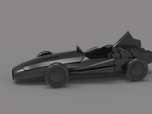 Old racing car READY TO PRINT MODEL 3Dプリントモデル