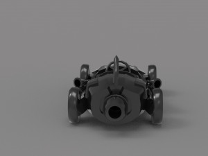 Old racing car READY TO PRINT MODEL 3Dプリントモデル