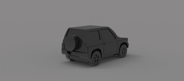 Suzuki Vitara READY TO PRINT MODEL 3D Print Model .c4d .max .obj .3ds .fbx .stl .blend 