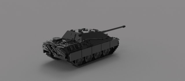 TANK READY TO PRINT MODEL 3D Принт Модель .c4d .max .obj .3ds .fbx .stl .blend