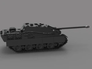 TANK READY TO PRINT MODEL 3D Print Model