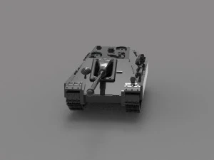 TANK READY TO PRINT MODEL 3D Print Model