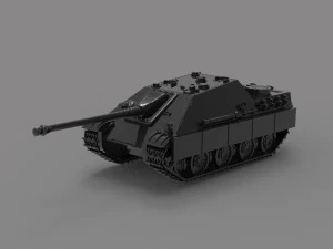 TANK READY TO PRINT MODEL 3D Print Model