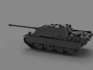 TANK READY TO PRINT MODEL 3D Print Model