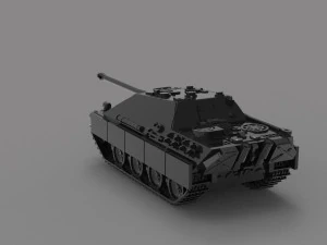 TANK READY TO PRINT MODEL 3D Print Model