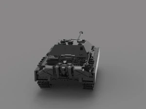 TANK READY TO PRINT MODEL 3D Print Model
