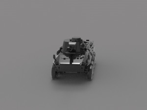 Tank 2C23 Nona READY TO PRINT MODEL 3D Принт Модель