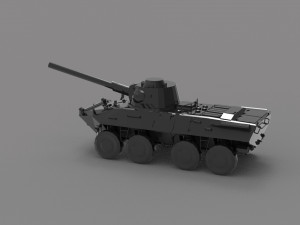 Tank 2C23 Nona READY TO PRINT MODEL 3D Принт Модель
