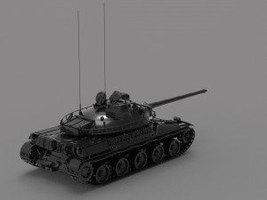 Tank AMX 30 READY TO PRINT MODEL Modèles 3D en vedette