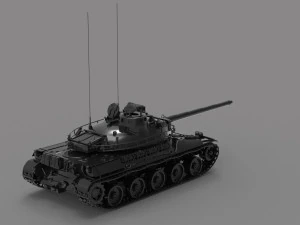 Tanque AMX 30 MODELO LISTO PARA IMPRIMIR Modelo de impresión 3D