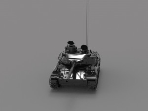 Tank AMX 30 READY TO PRINT MODEL 3D 打印模型