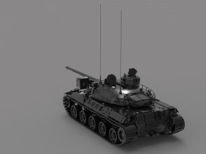 Tank AMX 30 READY TO PRINT MODEL 3D 打印模型