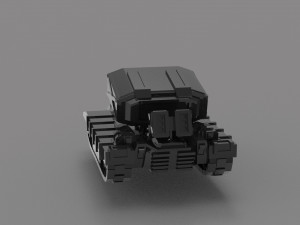 Tank chaparral READY TO PRINT MODEL 3D Print Model