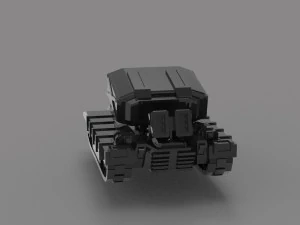 Tank chaparral READY TO PRINT MODEL 3D Print Model