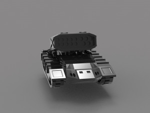 Tank chaparral READY TO PRINT MODEL 3D Print Model