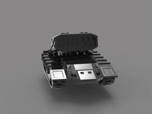 Tank chaparral READY TO PRINT MODEL 3D Print Model