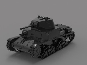 Tank M1542 READY TO PRINT MODEL 3Dプリントモデル