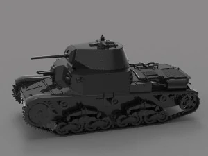 Tank M1542 READY TO PRINT MODEL 3D Print Model