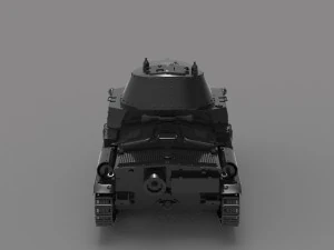 Tank M1542 READY TO PRINT MODEL 3D Print Model