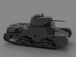Tank M1542 READY TO PRINT MODEL 3D 打印模型